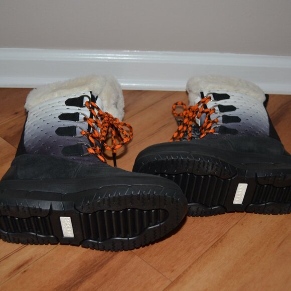 Sperry Kittery Shibori Faux Fur Leather Winter Snow Calf Boots Size 7 NEW - Picture 7 of 11